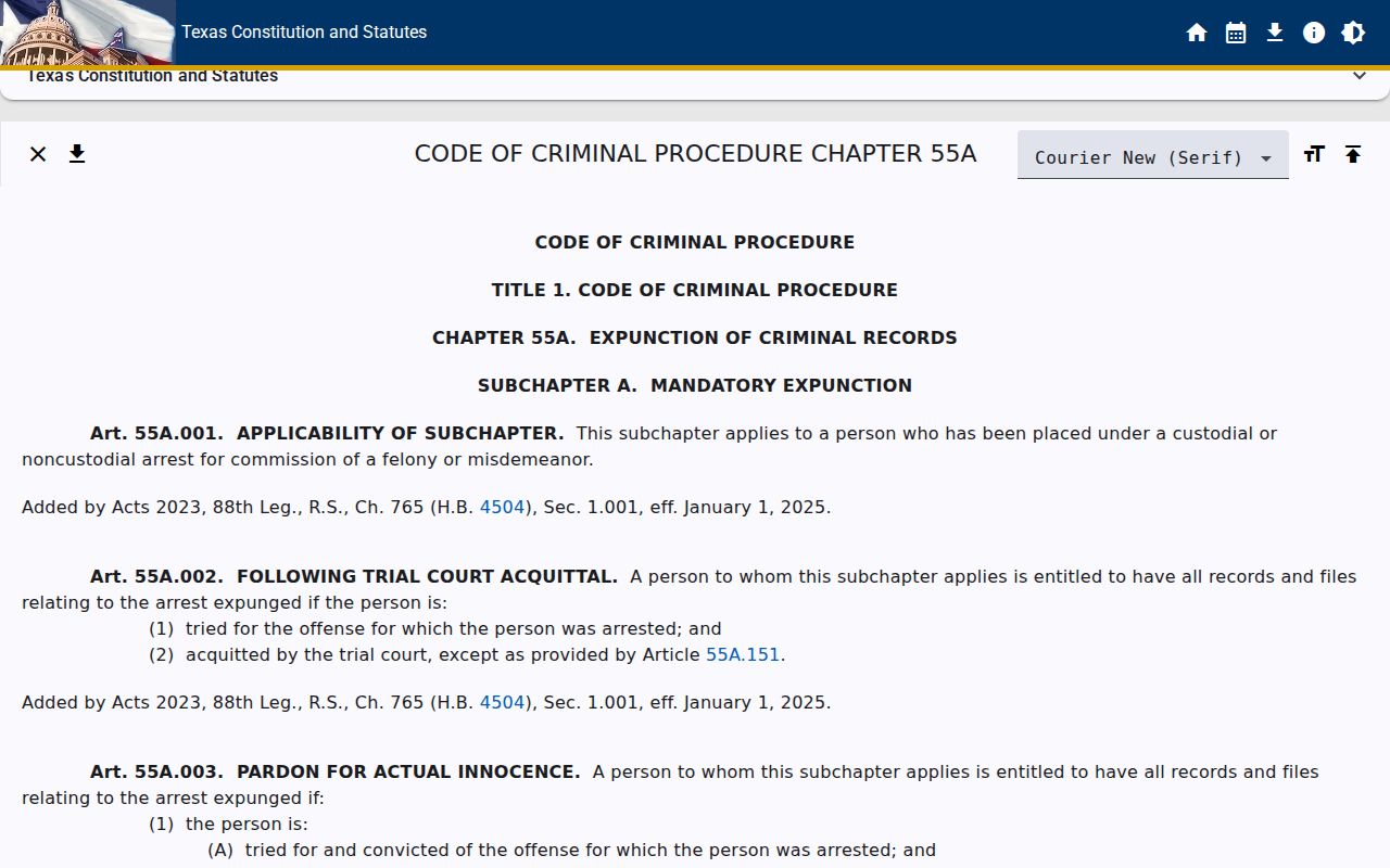 King County criminal record expunction law