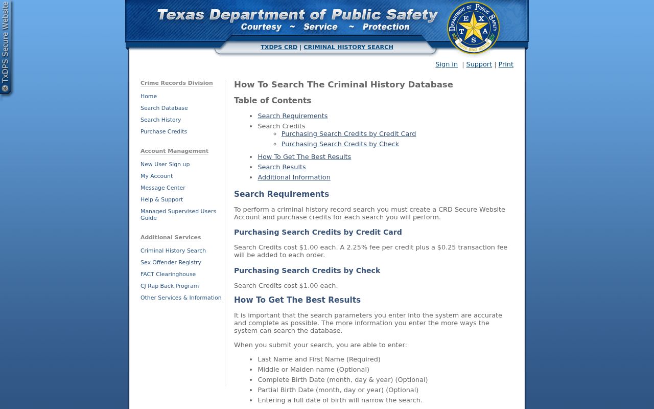 King County criminal record search credit help